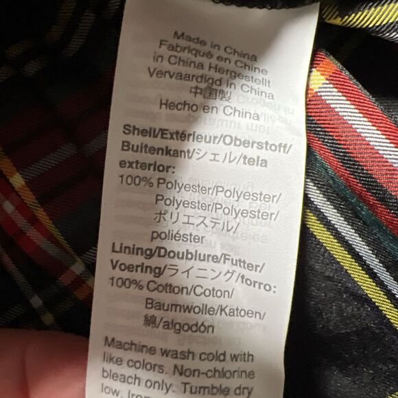 Crewcuts J. Crew Girls Stewart Tartan Plaid Ruffle Skirt Red Black Size XS - Picture 3 of 7